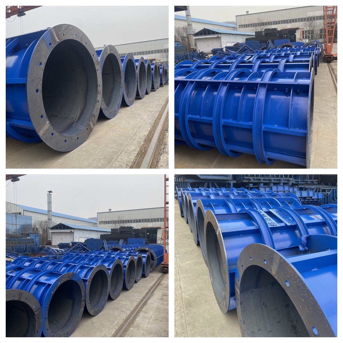 偉志模板老客戶二次定制圓柱模發(fā)貨！